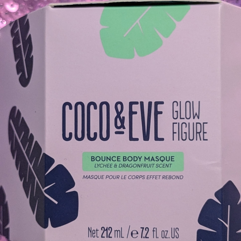 New Coco & Eve Glow Figure Bounce Body Masque - New In Box - Picture 2 of 7